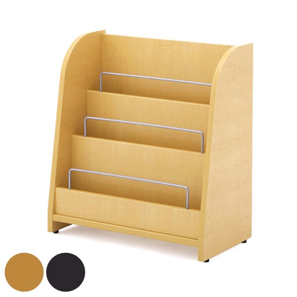 木製マガジンラック2 ロータイプ 本棚 スリムスタンド 雑誌 書籍 本 ブックシェルフ 薄型 マガジンラック パンフレットスタンド 雑誌ラック マガジンシェルフ ブックラック シンプル 法人限定