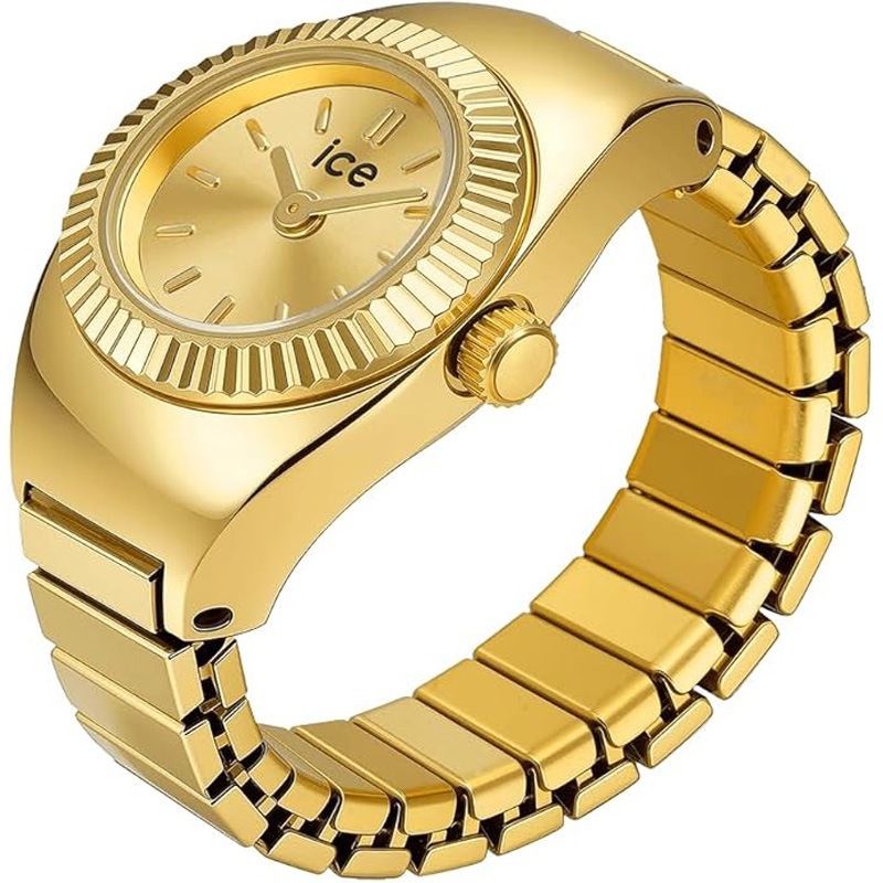 ICE-WATCH リングウォッチ レディース 指時計 CHOUCHOU 025516 ゴールド ステンレス