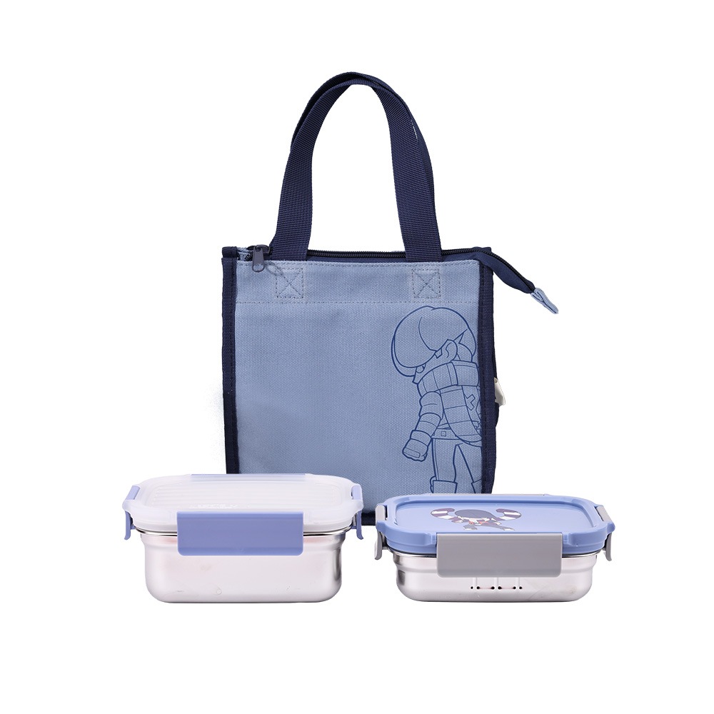 リルパン ブロルスターズ カーゴステン 2段弁当 バッグセット / BR9104