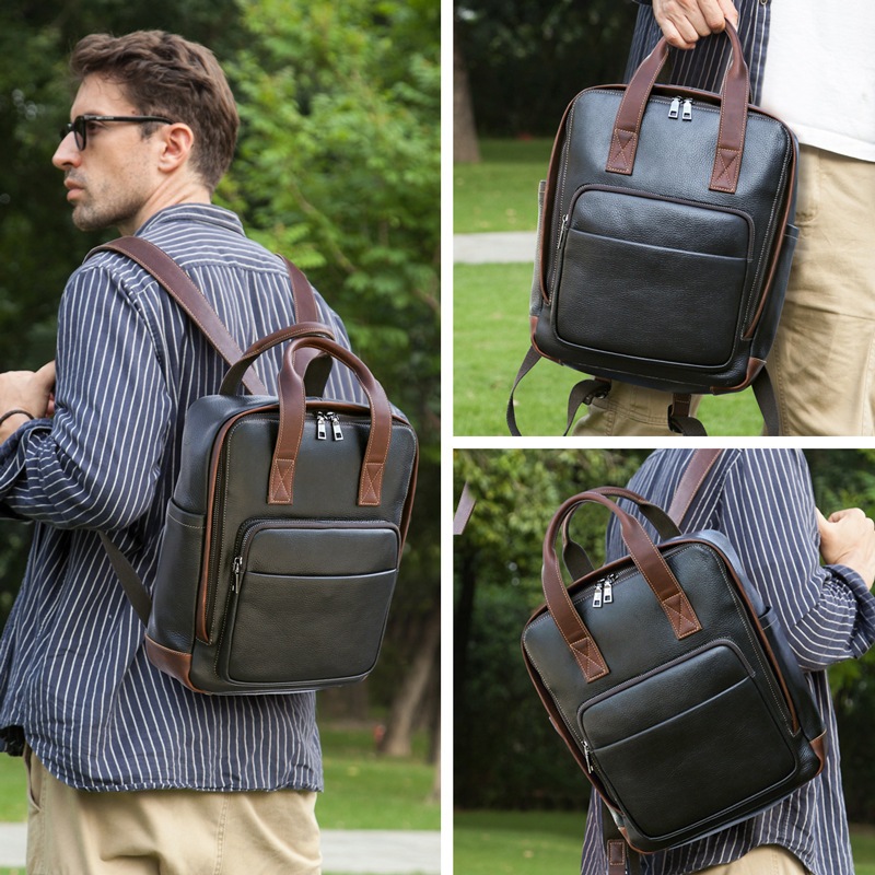 信頼 今すぐ欲しい バックパック 本革リュック ノートパソコンバッグスマホポーチ 通勤 かっこいい メンズ 大容量 リュック デイパック Color ブラック Prettypoisonbar Com 信頼 今すぐ欲しい バックパック 本革リュック ノートパソコンバッグスマホポーチ 通勤 かっこいい メンズ 大容量 リュック デイパック Color ブラック Prettypoisonbar Com
