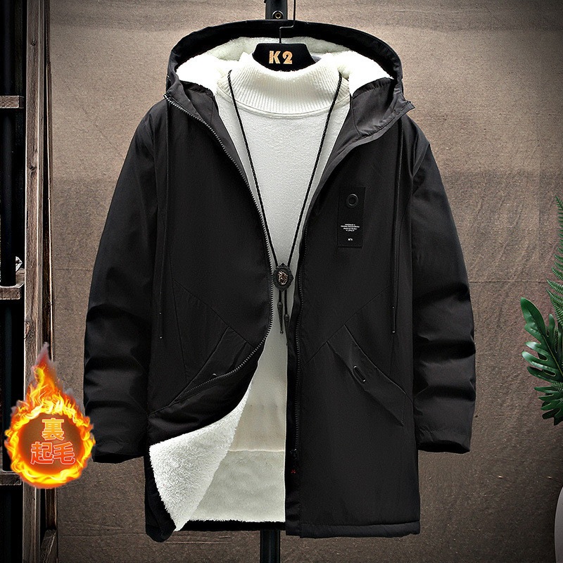 ロングコート メンズ アウター コート カジュアルコート フード付き 裏起毛 ポケット付き カジュアル ジャケット ビジネス