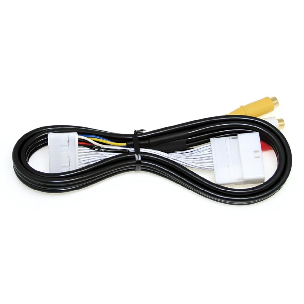 ビートソニック AVC39 トヨタ メーカーオプションナビ専用 映像入力アダプター RCA映像/音声L/R 1m 同軸ケーブル