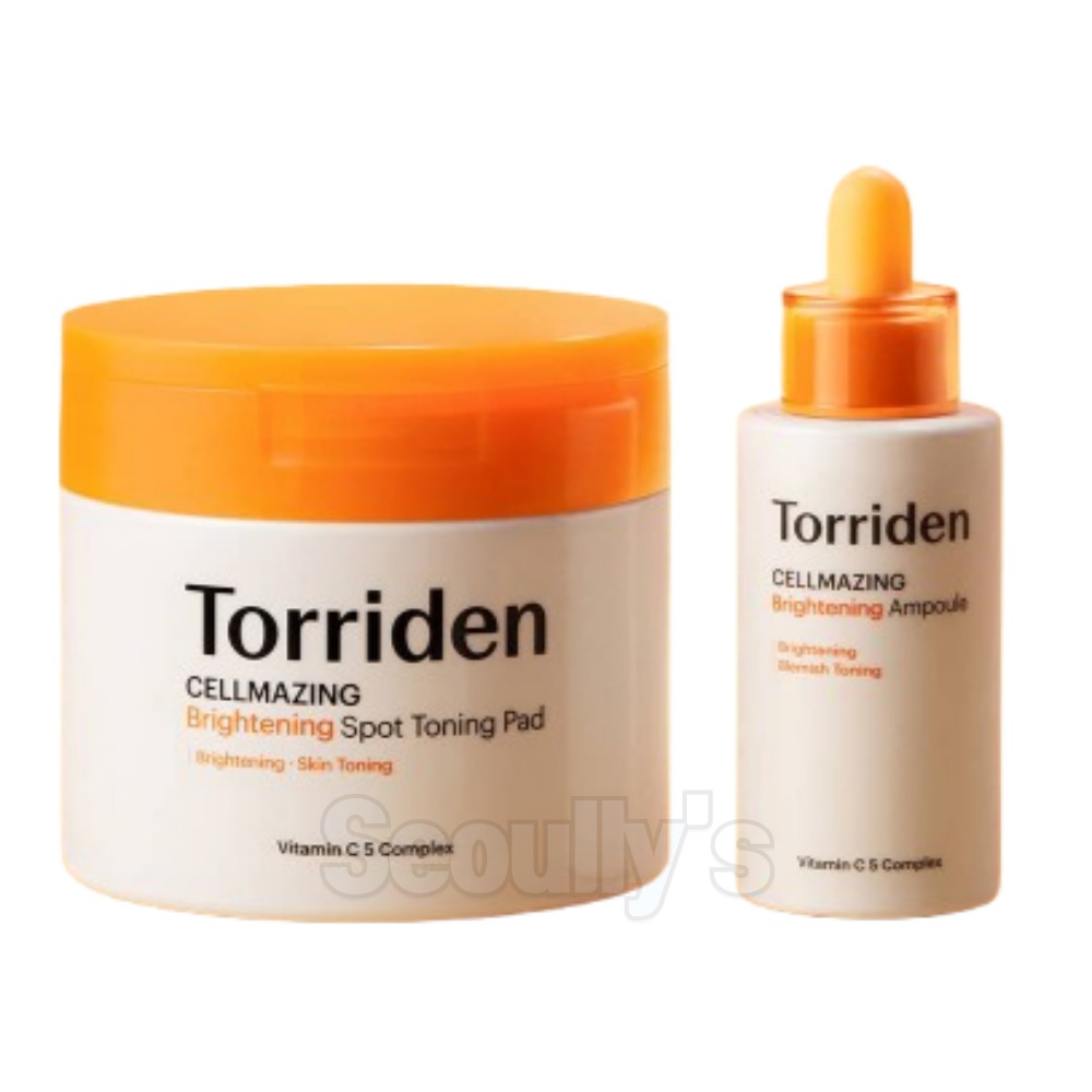 セルメイジング ビタC 2点 スキンケアセット (アンプル 30ml ＋トナーパッド 70枚)