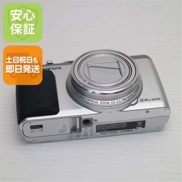 超美品 SH-60 STYLUS シルバー デジカメ OLYMPUS 35