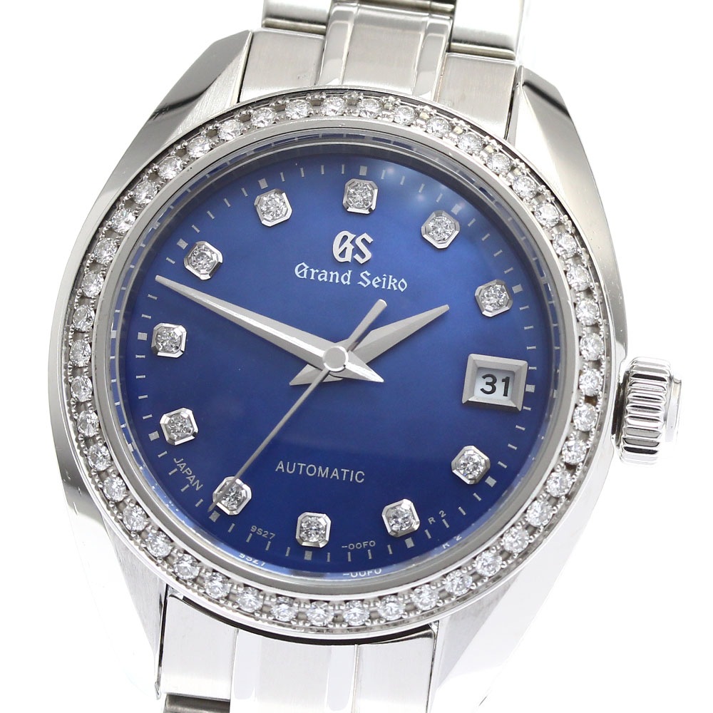 セイコー SEIKO STGK015/9S27-00A0 グランドセイコー 60周年記念 11Pダイヤ 自動巻き レディース 箱付き_898252【中古】