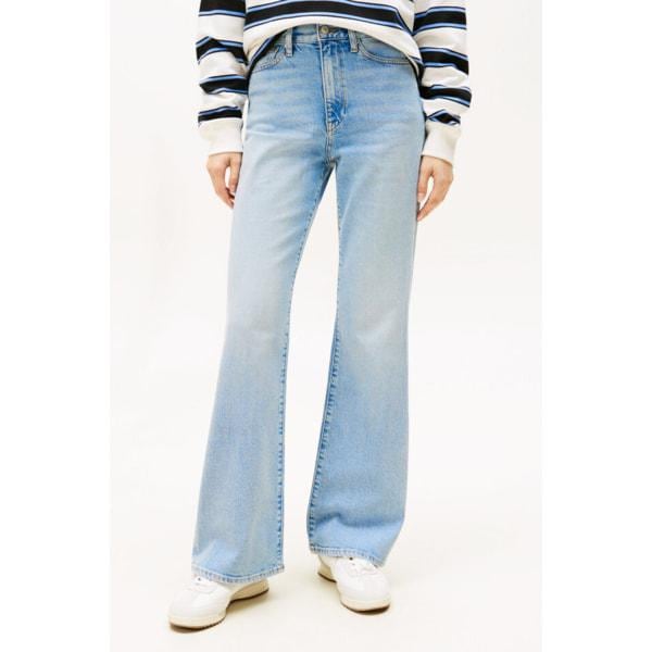 女性ベラフレアライトデニムパンツT32G0NEF57TWT1 TOMMY JEANS