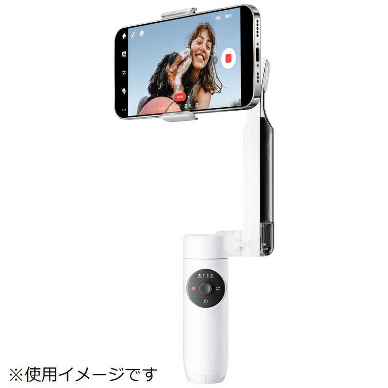 INSTA360　Insta360 Flow スマートフォン用スタビライザー Standalone(スタンドアロン)　ホワイト　CINSABBA_FLOW01