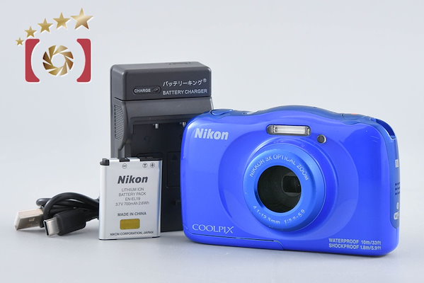 COOLPIX W100 ブルー コンパクトデジタルカメラ
