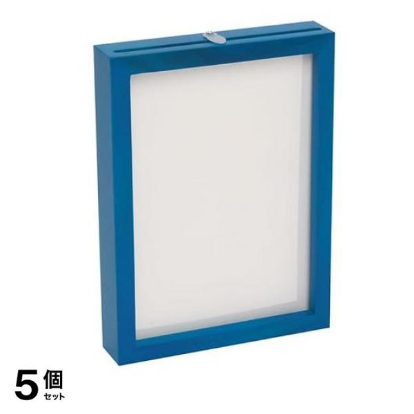 やのまん 紙製&透明パズル用 インテリアスタンドフレーム ブルー 10× 14.7cm 5個セット