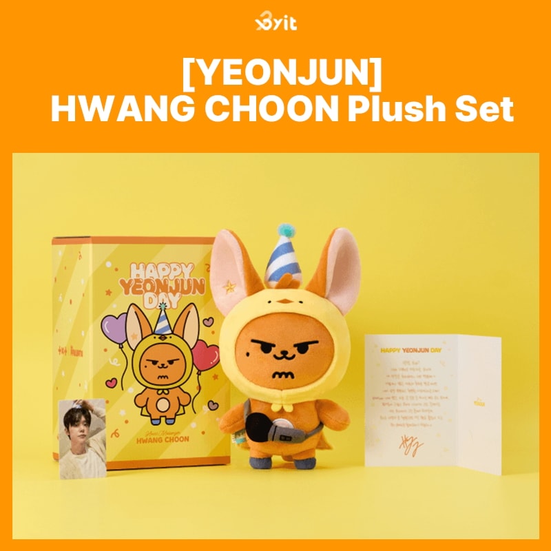 【公式 即日出荷】プルバトゥ [TXT YEONJUN HBD] [9月発送] TOMORROW X TOGETHER HWANG CHOON Plush Set OFFICIAL MD ぬいぐるみ