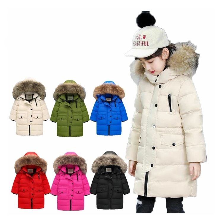 子供 ダウンコート キッズ ロング フード 女の子 男の子 ダウンジャケット 通学 キッズ服 防寒 ジュニア アウター 冬 通園 アウトドア キッズジャケット