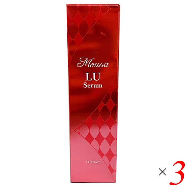 フォーデイズ ムーサ LU・セラム tia 50g 3個セット