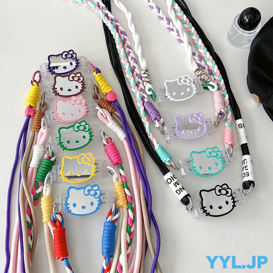 Qoo10] ハローキティ スマホストラップ スマホシ