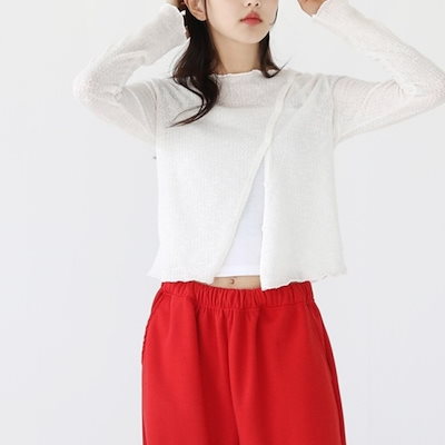 トップス カーディガン 長袖 ラウンドネック 前開き 2way 透け感 大人可愛い きれいめ シンプル 大人 おしゃれ お洒落 かっこいい 大人可愛い 大人女子 こなれ感 トップス カーディガン 長袖 先導する ラウンドネック 前開き