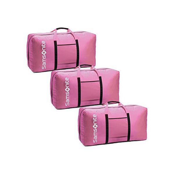 Samsonite Tote-A-Ton 32.5-Inch Duffel (Bubble Gum Pink， 3-Pack) 並行輸入品