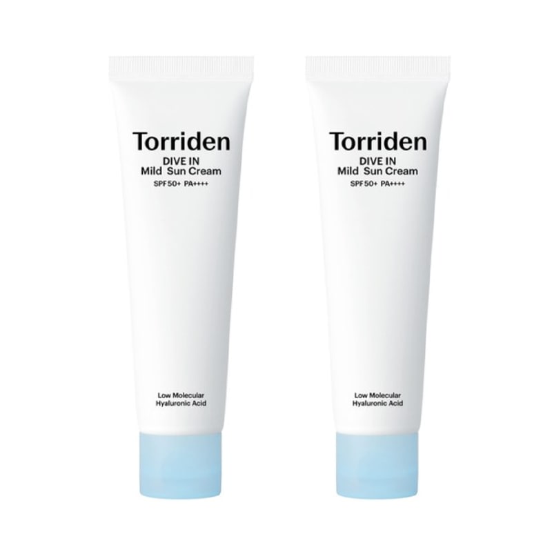 [1+1] ダイブイン無機系マイルド日焼け止め 60ml+60ml SPF 50+ PA++++ / 韓国コスメ