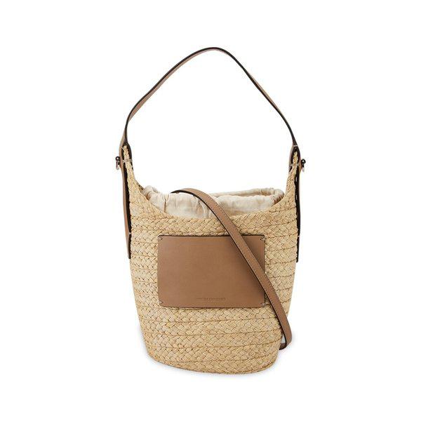 女性 西田ナチュラル/キャメル バケットバッグ BAG51961 NATURAL/CARAMEL