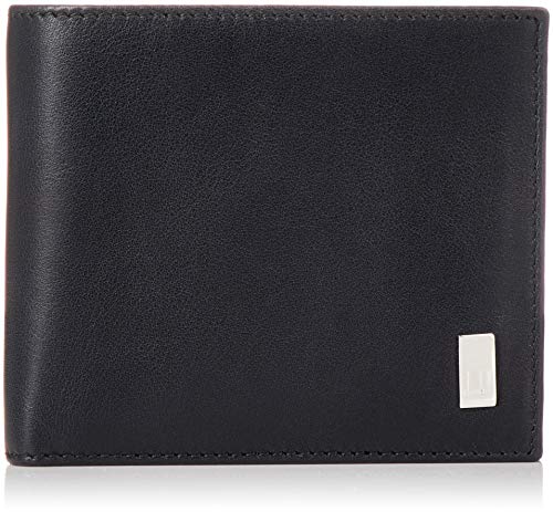 dunhill 19F2F32AT001R(QD3070) SIDECAR ダンヒル サイドカー 二折小銭財布 型押レザー ブラック