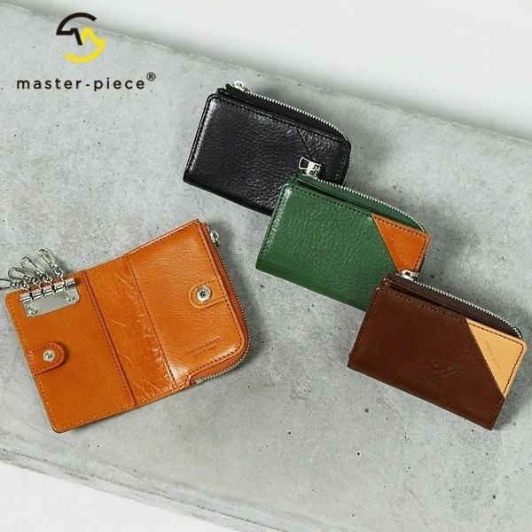 キーケース 本革 日本製 Corner メンズ 小物 コインケース付き 4連 レザー223853 ブランド [正規取扱店]