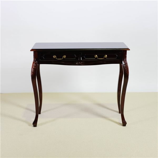 コンソール/リビング収納 約幅90x奥行40x高さ75cm ブラウン [リビング ダイニング 寝室]