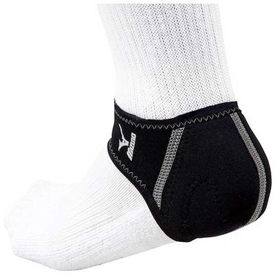 他サイト： サポーター(カカト用 両足入リ)(ジュニア) (03ブラック) バレーボール サポーター 一般用 (50ms10003)の商品画像