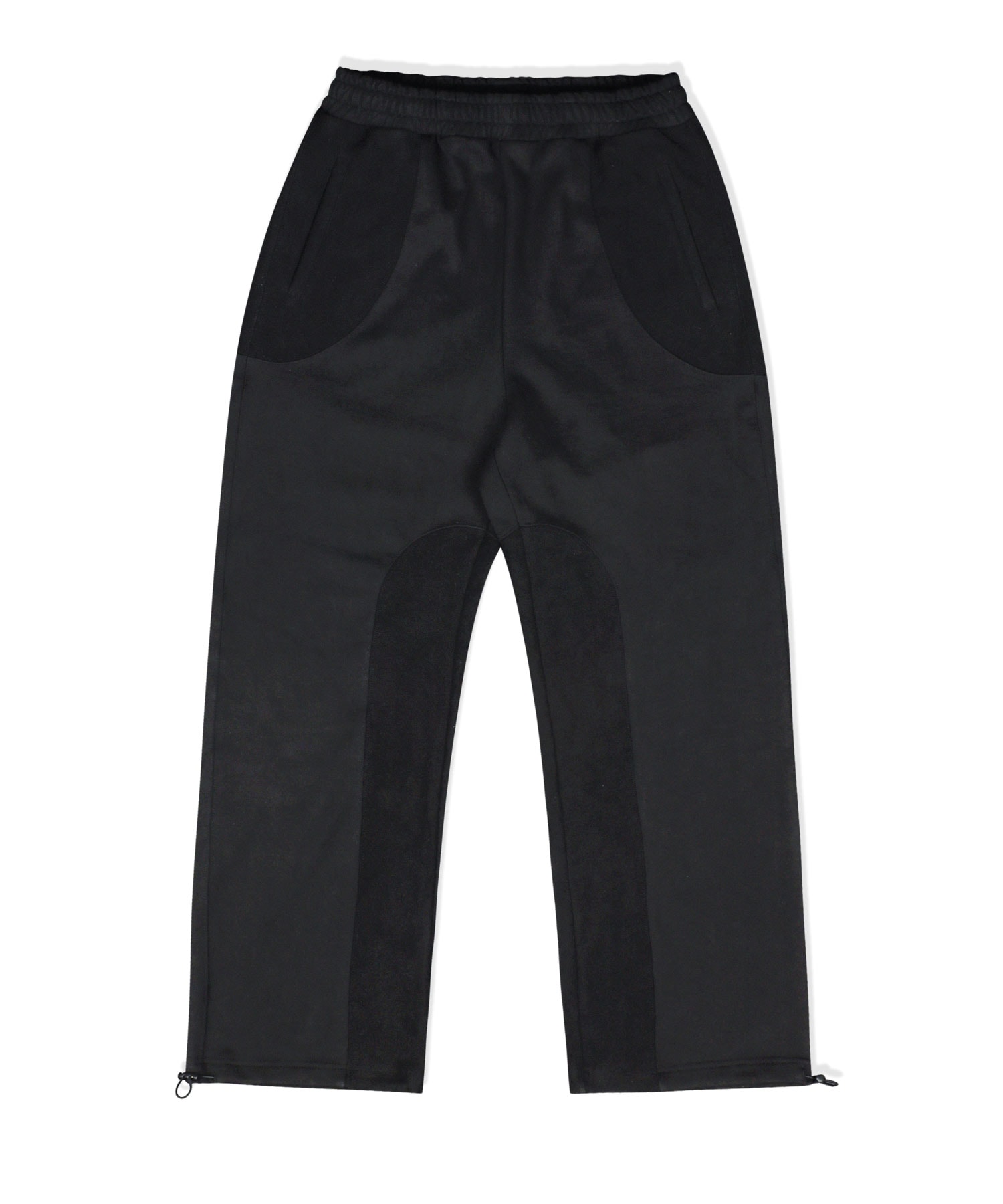 REVERSE BLOCK SWEAT PANTS（BLACK）