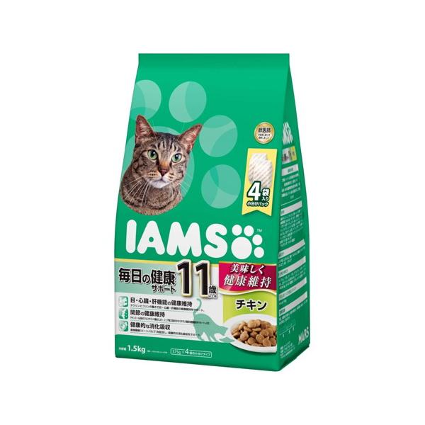 【1ケース】【お取り寄せ対象品】アイムス 11歳以上用 毎日の健康サポート チキン 1.5kg[マースジャパンリミテッド] *6個