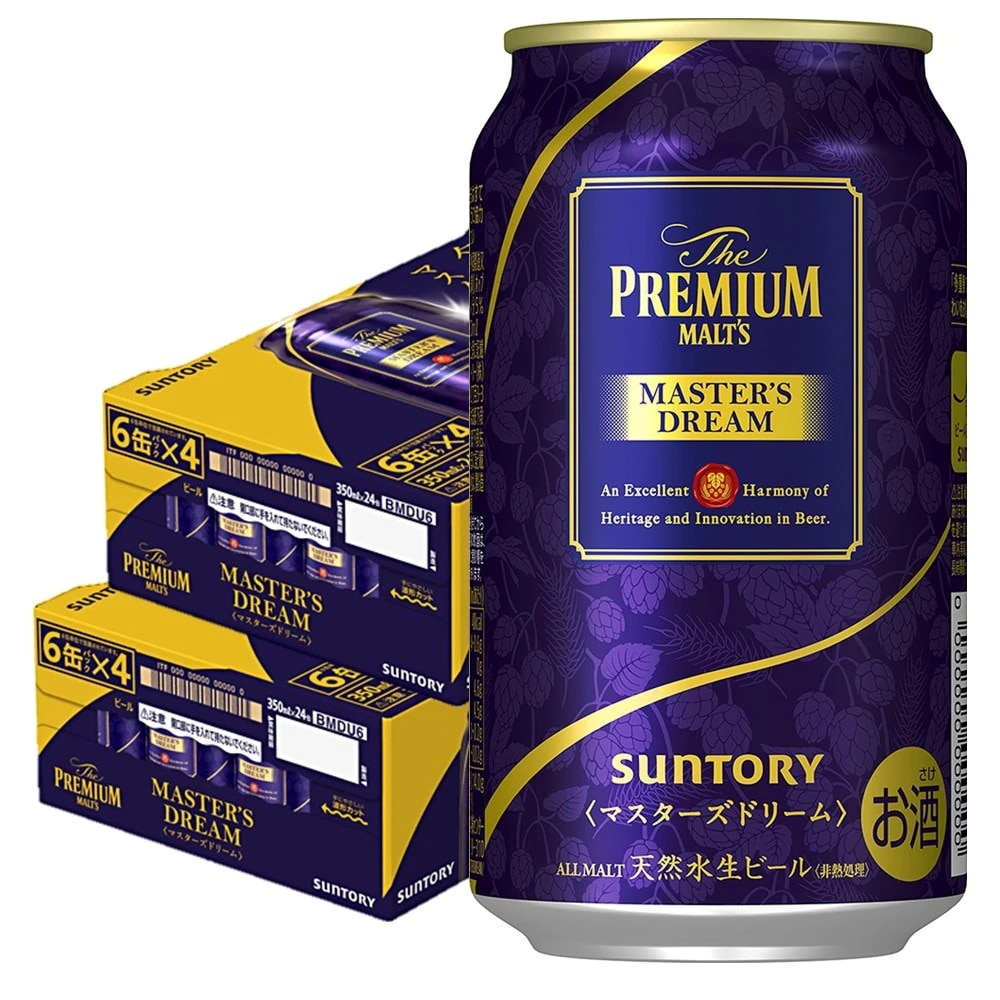 サントリー ザプレミアムモルツ マスターズドリーム 缶 350ml2ケース/48本