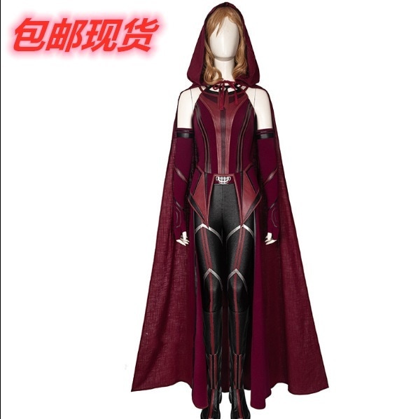 大人気 マーベルワンダヴィジョンスカーレットウィッチコスチュームスカーレットウィッチコスプレ同じスタイルの服と靴