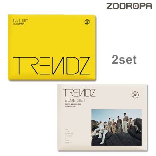 [2종세트] 트렌드지 TRENDZ BLUE SET NEW DAYZ UNKNOWN CODE