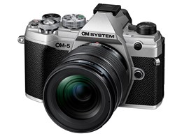 OMデジタルソリューションズ OM SYSTEM OM-5 12-45mm F4.0 PRO レンズキット [シルバー]