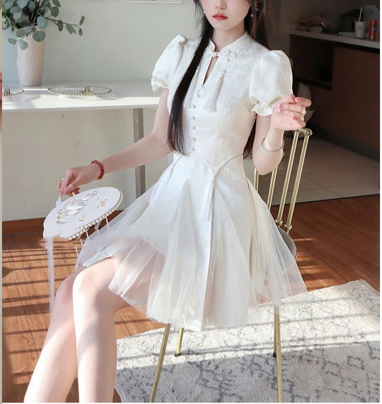 レディース-ワンピース-ドッキングスカート-ルーズ-おしゃれ-韓国風-カジュアル風 4,971円