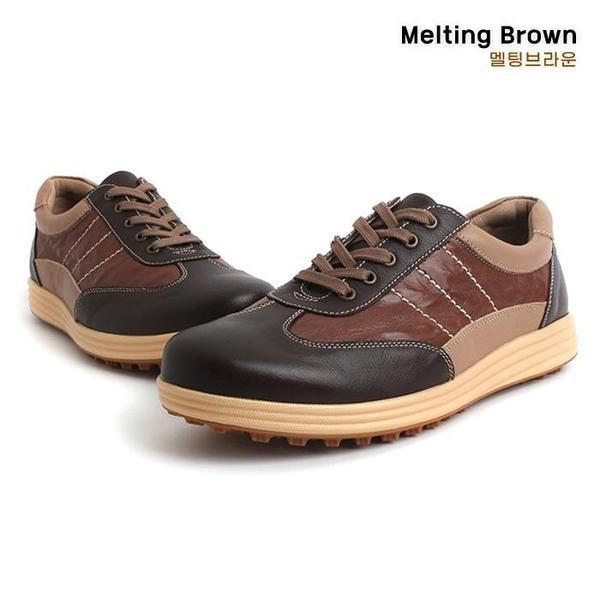 メンズスニーカー メンズ牛革スニーカー D18