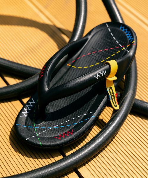 Qoo10 TAW&TOE KUON OG BLACK サンダル [