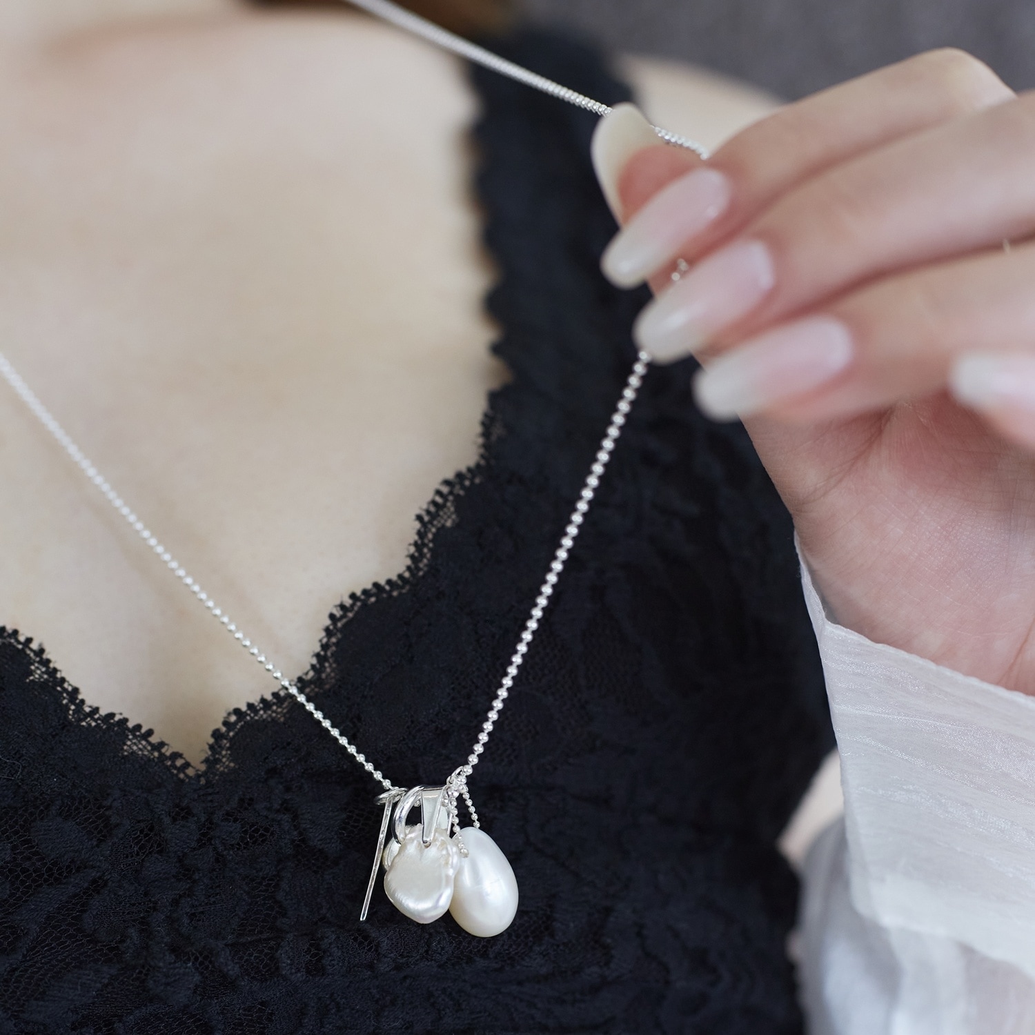 【Nothing And Others/ナッシングアンドアザーズ】Freshwaterpearl Necklace