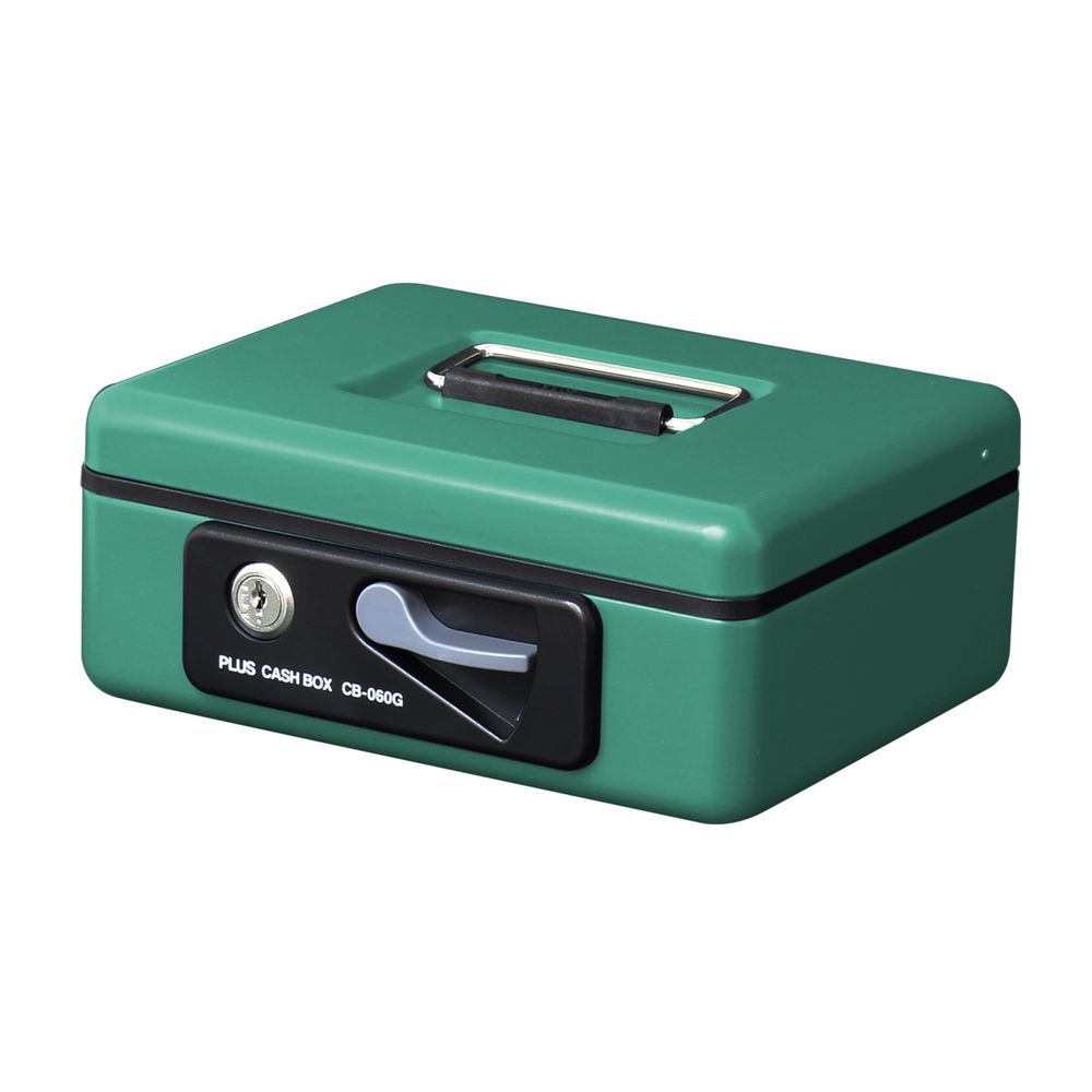 （まとめ買い）小型手提金庫 S グリーン CB-060G [x3]