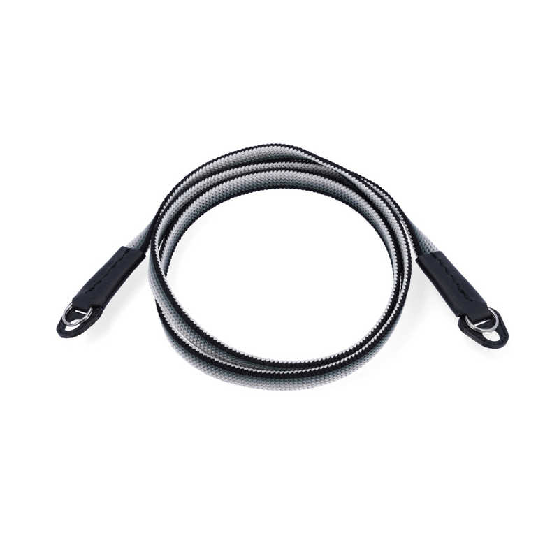 アルティザン＆アーティスト　シルクコードストラップ 綾竹(あやたけ)組紐 スタンダードレングス ARTISAN＆ARTIST＊ ブラック×シルバー　ACAM-312A BKSV