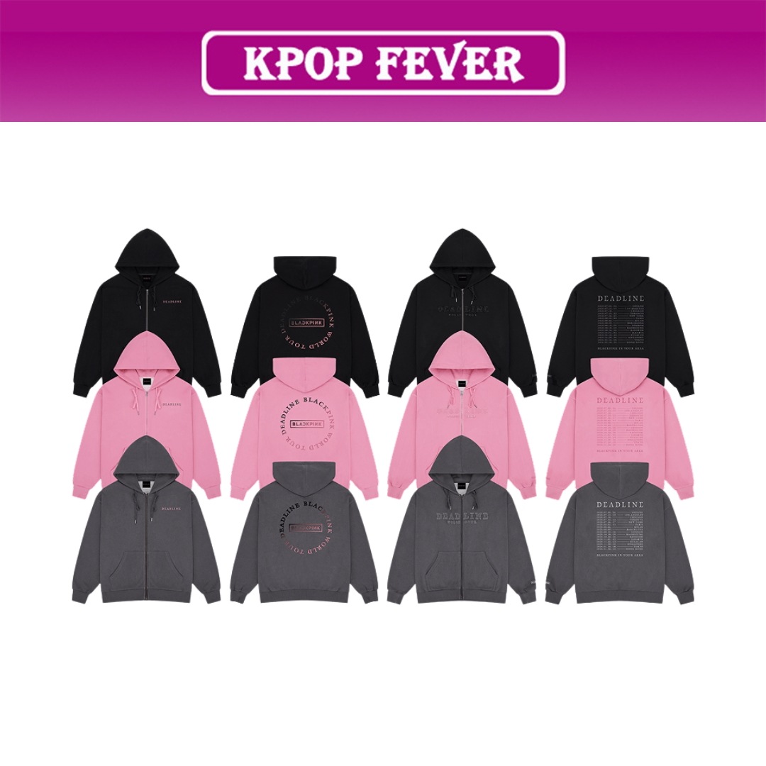 BLACKPINK DEADLINE OFFICIAL MD (COLLECTION PART.2) / ZIP-UP HOODIE 16,127円