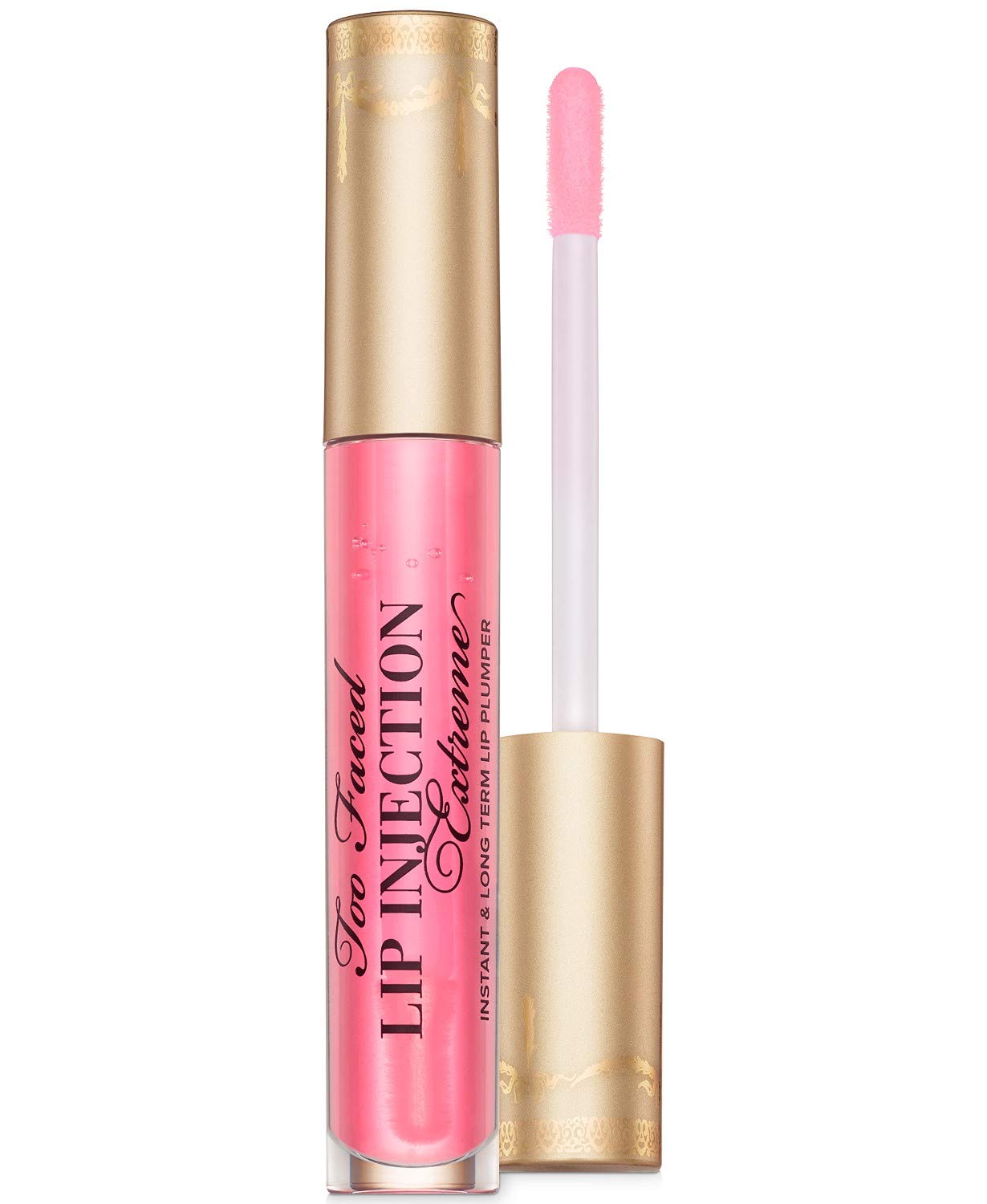 Too Faced Lip Injection Extreme Lip Plumper Bubblegum Yum顔出し極上リッププランパーバブルガムヤム