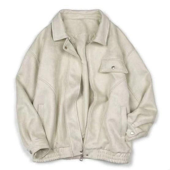 ライダース春PU皮革コート高級感ゆったり流行り男女兼用ファッションジャケットハンサム個性保温コート冬アウター