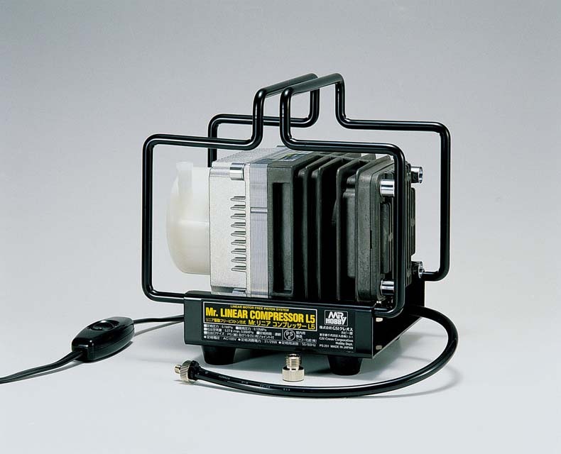 GSIクレオス Mr.リニアコンプレッサーL5【PS251】 エアブラシ用コンプレッサー GSI PS251 L5コンプレンサー