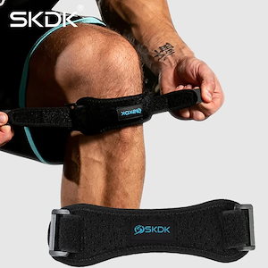3営業日発送SKdk-膝蓋骨用の調節可能なベルト,シリカゲル,膝,腱,ランニング,スポーツ,サイクリング,ジム,膝のサポート,1個