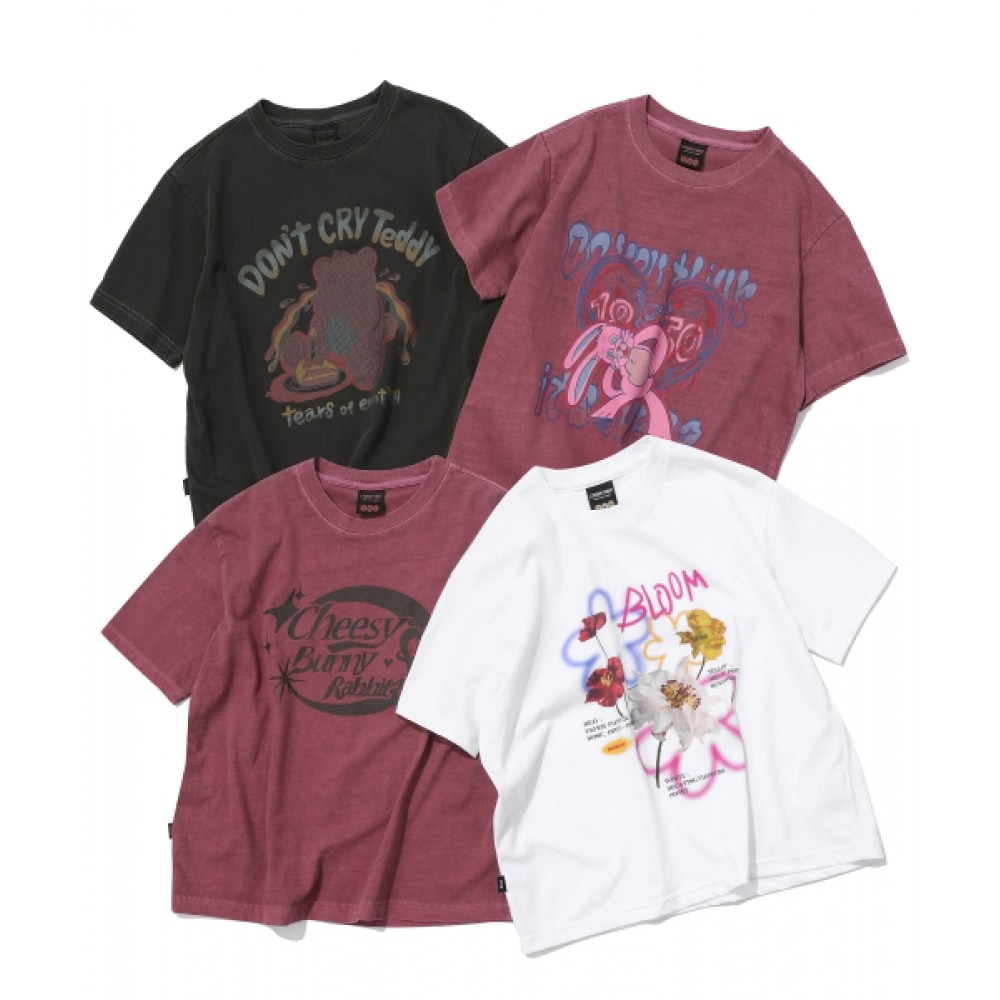 CPGN スタジオリメイクステディクロップショートスリーブ T シャツ