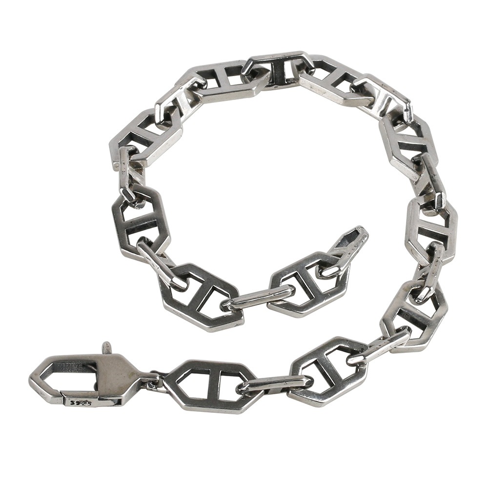 925 菱形チェーンブレスレット [bs137]