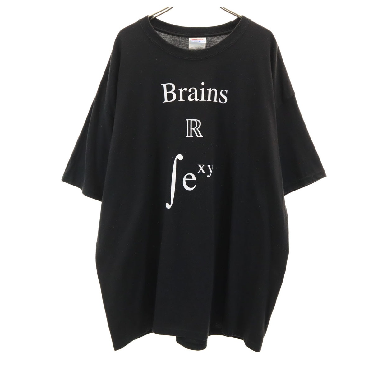 00s オールド 半袖 ヘビーウェイト50/50 Tシャツ 2XL ブラック ビッグサイズ メンズ 古着