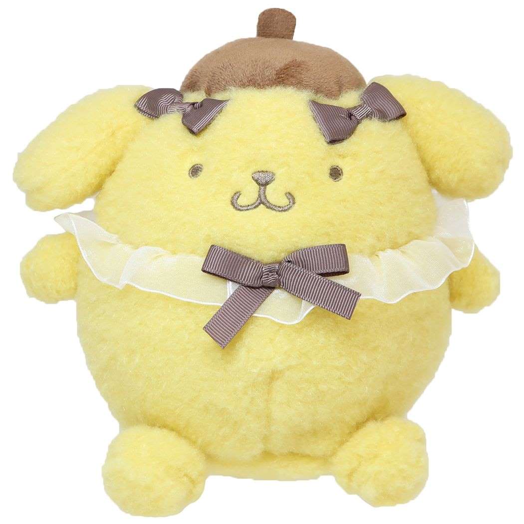 Qoo10] サンリオ ポムポムプリン ぬいぐるみ プラッシュド : おもちゃ