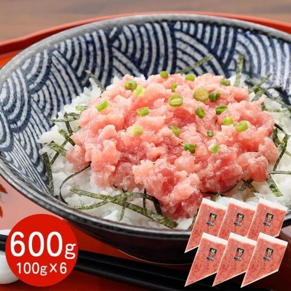 オリーブオイルを使った トランス脂肪酸ZERO マグロたたき 600g / まぐろ 鮪 冷凍