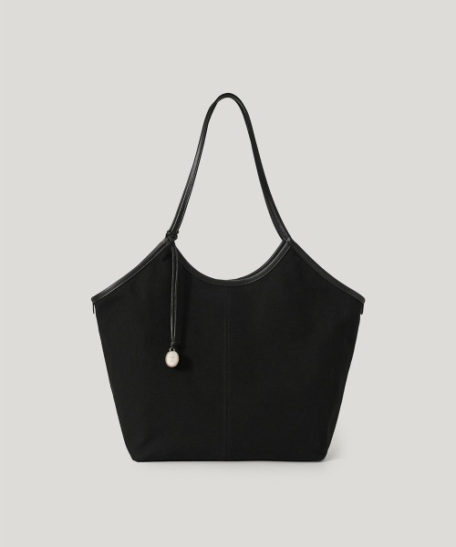 【OVHEE】 Vert Canvas Shoulder Bag_Black ショルダーバッグ 正規品