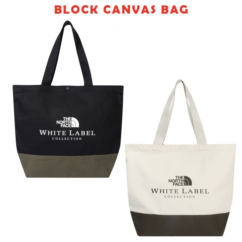 韓国正規品保証 関税負担なしNN2PR57J BLOCK CANVAS BAG デイリー 基本 着装 男子 女子 人気 韓国 ファッション 男女共用 アウトドア