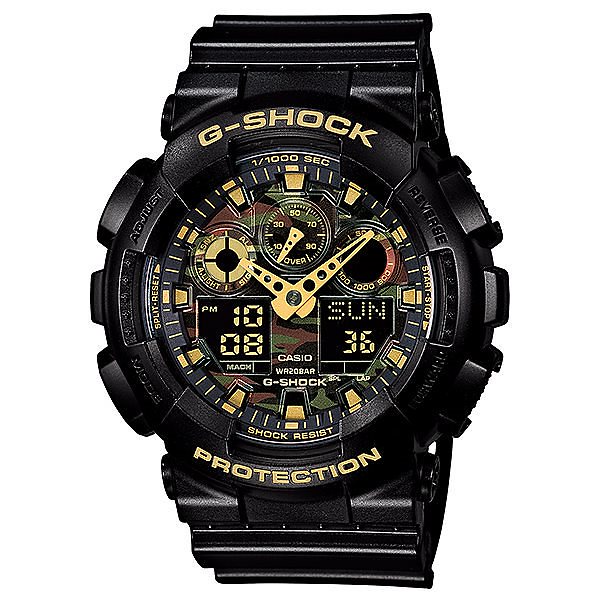 取寄品 正規品 CASIO腕時計 カシオ G-SHOCK ジーショック GA-100CF-1A9JF
